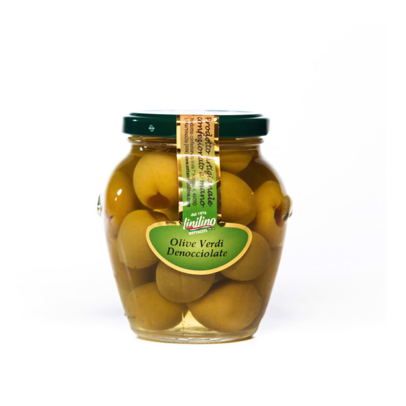 Olive verdi denocciolate